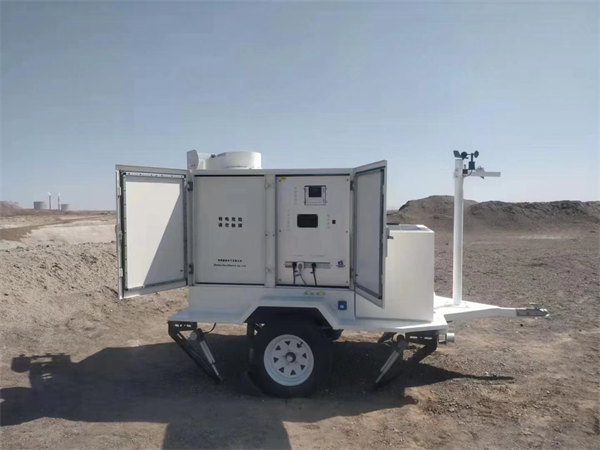 360度全方位扫描型车载边坡雷达系统